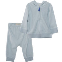 Conjunto Polerón+Pantalón Buzo de Algodón Chess Baby Celeste