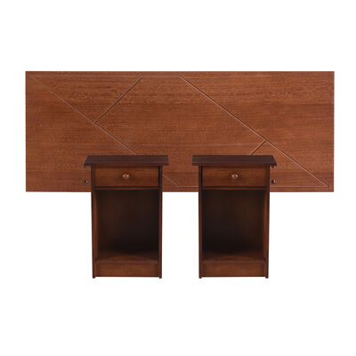 Imagen 2 del producto Respaldo 2 Plazas + 2 Veladores CIC New Villarrica