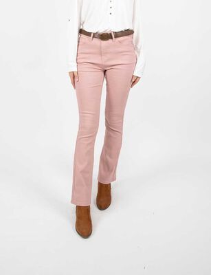 Imagen 1 del producto Jeans Straight Mujer Alma Morado, Negro