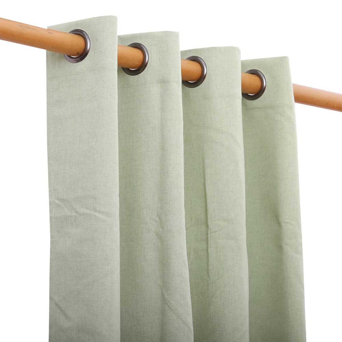 Cortina Dib Blackout Line Look Liso Verde 135 x 230 cm