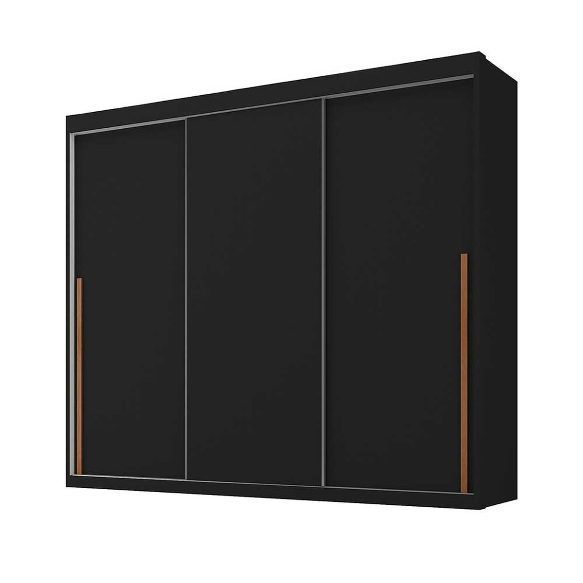 Closet Di Poretti Design Senna 3 Puertas 6 Cajones Negro