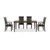 Juego de Comedor CIC Tenesse 4 Sillas + 2 Sitiales Chocolate