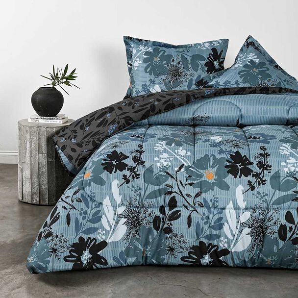 Plumón Estampado Elements & Co King Sunflower