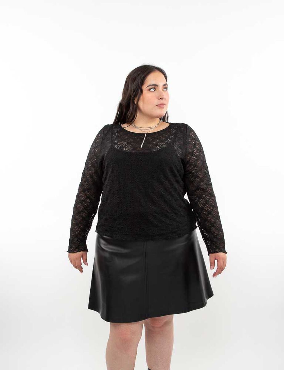 Polera Manga Larga Mujer Extralindas