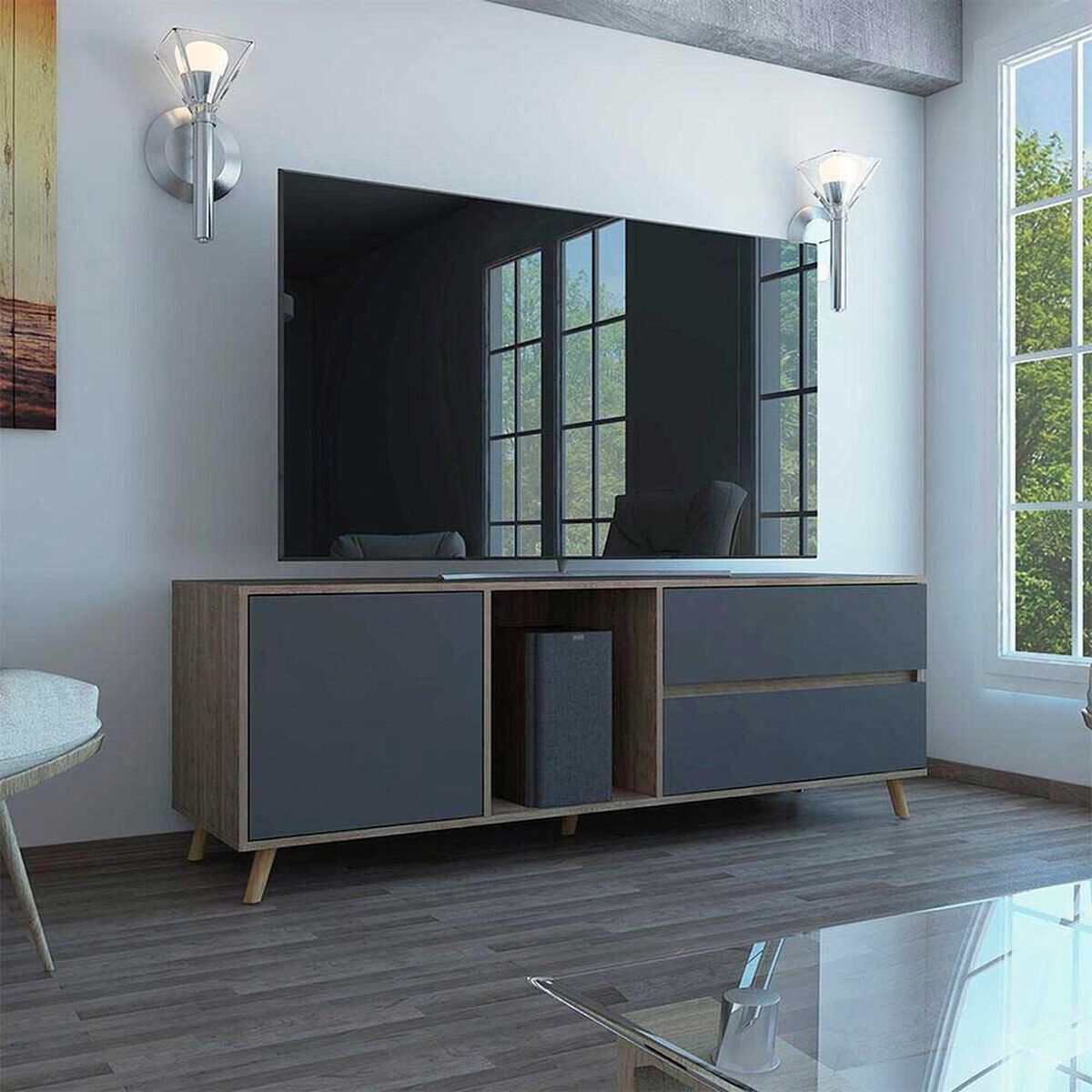 Rack TV Hasta 60'' Salem TuHome