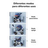 Triciclo Reversible y Plegable con Accesorios Gris Lubabycas