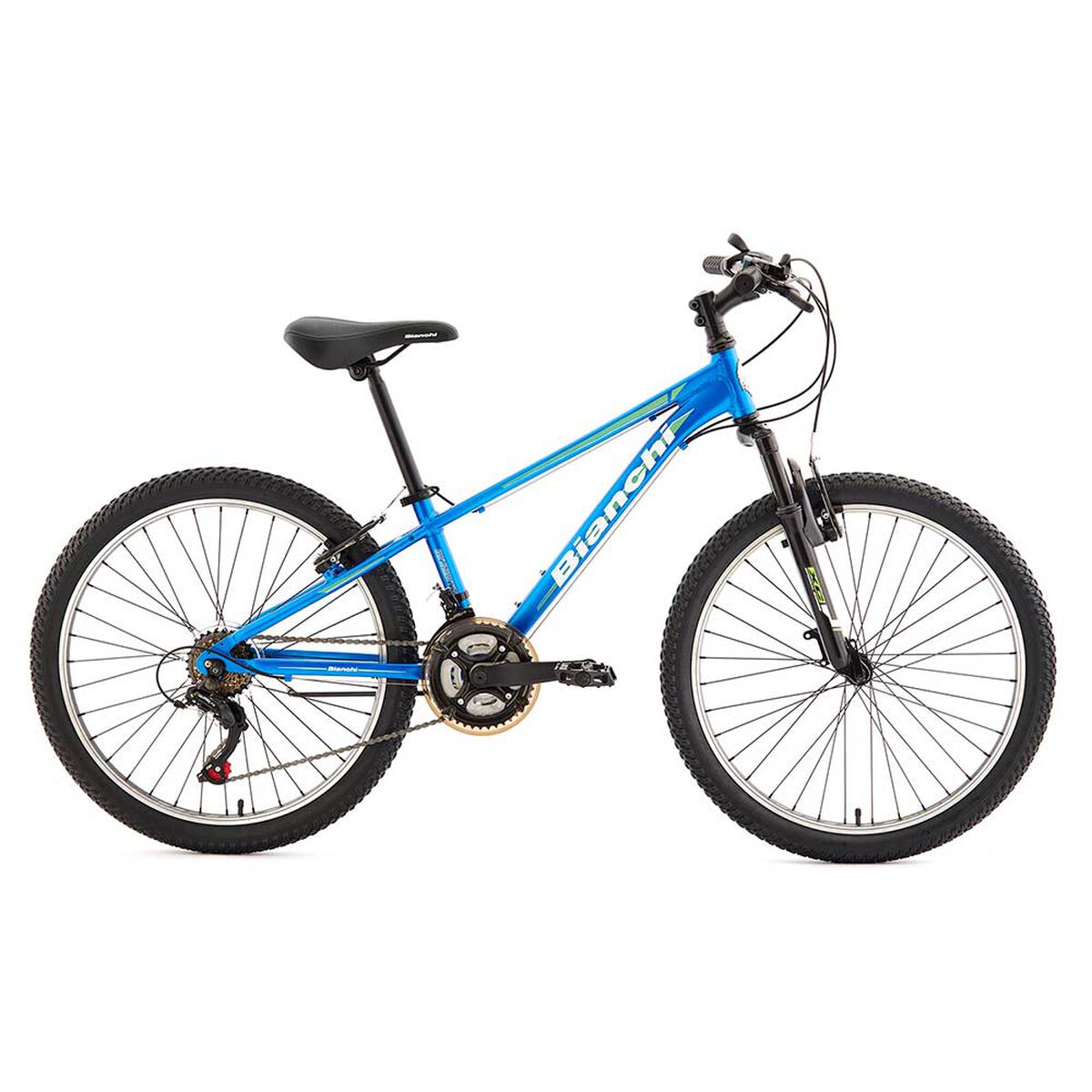 Bicicleta Mountain Bike Bianchi Xc 240 Sx Alloy Aro 24 Azul