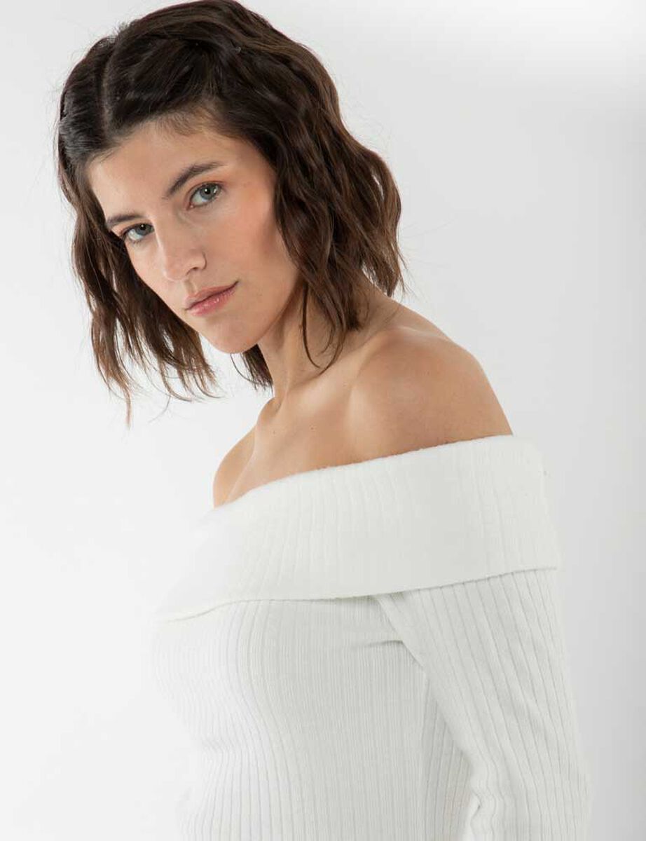 Sweater Bardot Mujer Icono