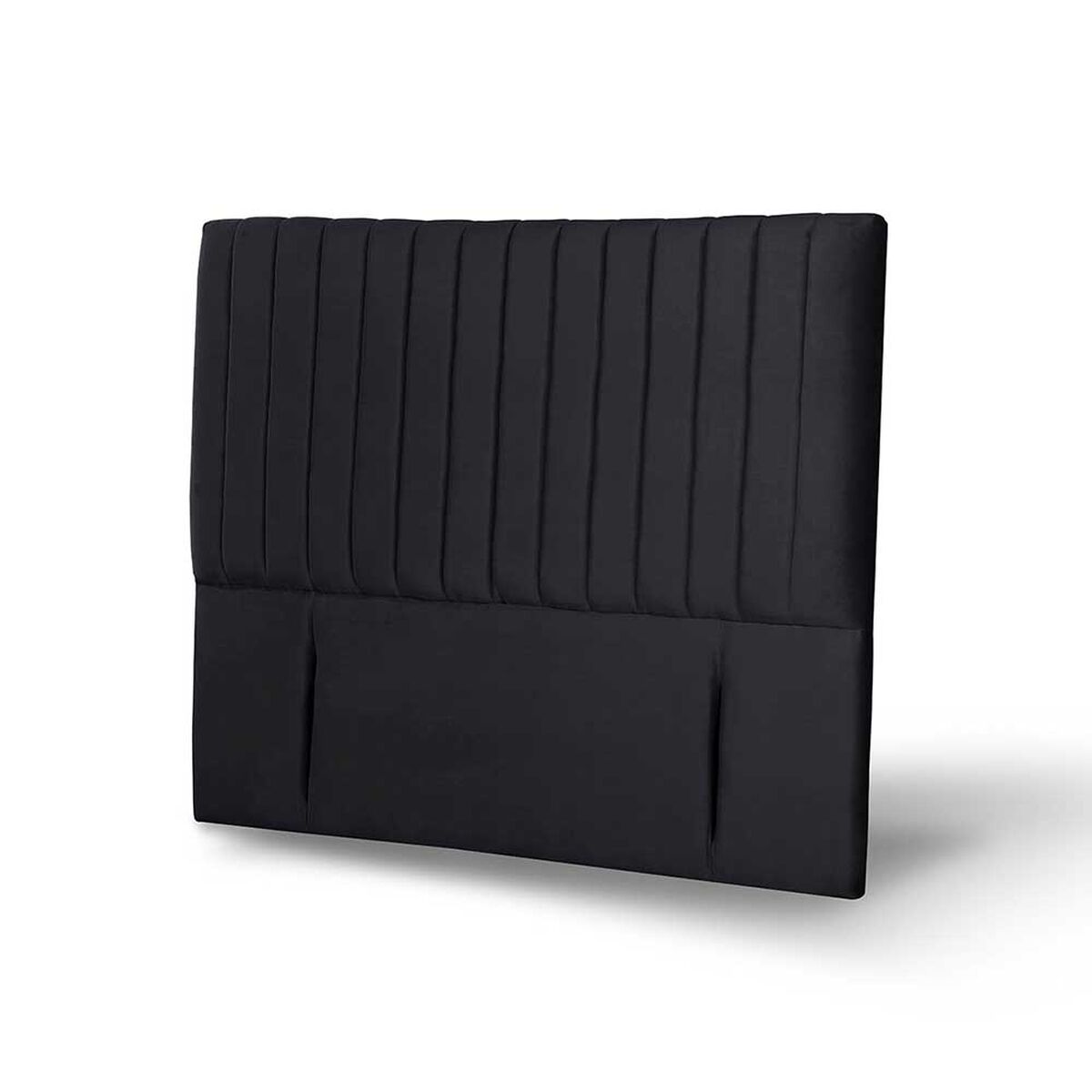 Respaldo Latam Home 2 Plazas Sorrento Tela Velvet Negro