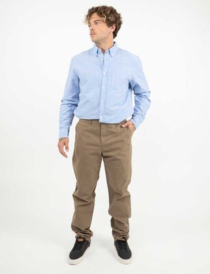 Imagen 2 del producto Pantalón Liso Hombre Zibel Tabaco, Verde-Osc