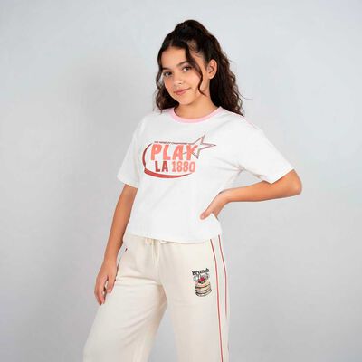 Polera Manga Corta Ni&ntilde;a Mila