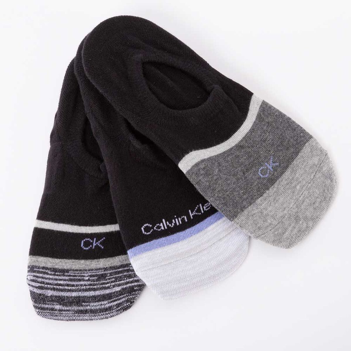 Pack 3 Calcetas de Algodón Negro Mujer Calvin Klein