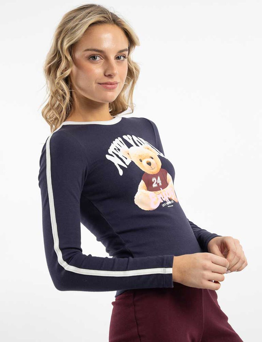 Polera Manga Larga Mujer Icono