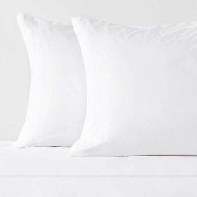 Imagen 2 del producto Juego de Sábanas American Family King 144 Hilos Liso Blanco