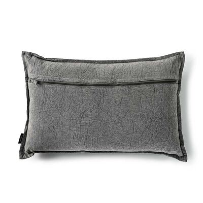 Imagen 2 del producto Cojín Cannon Stonewash Gris 40x60 cm