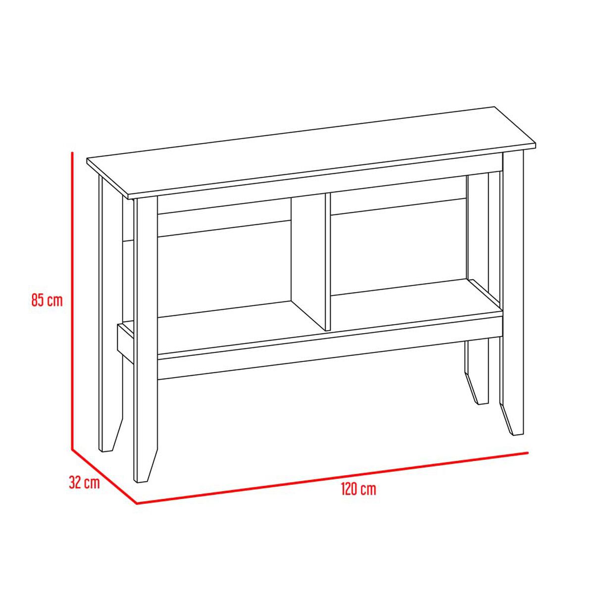 Combo Rack TV65  + Mesa de Arrimo TuHome Nomik Wengue Duna