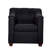 Juego de Living Ruzam Mobel Venecia  Sofá 3 Cuerpos + Dos Sillones 1 Cuerpo Lino Negro