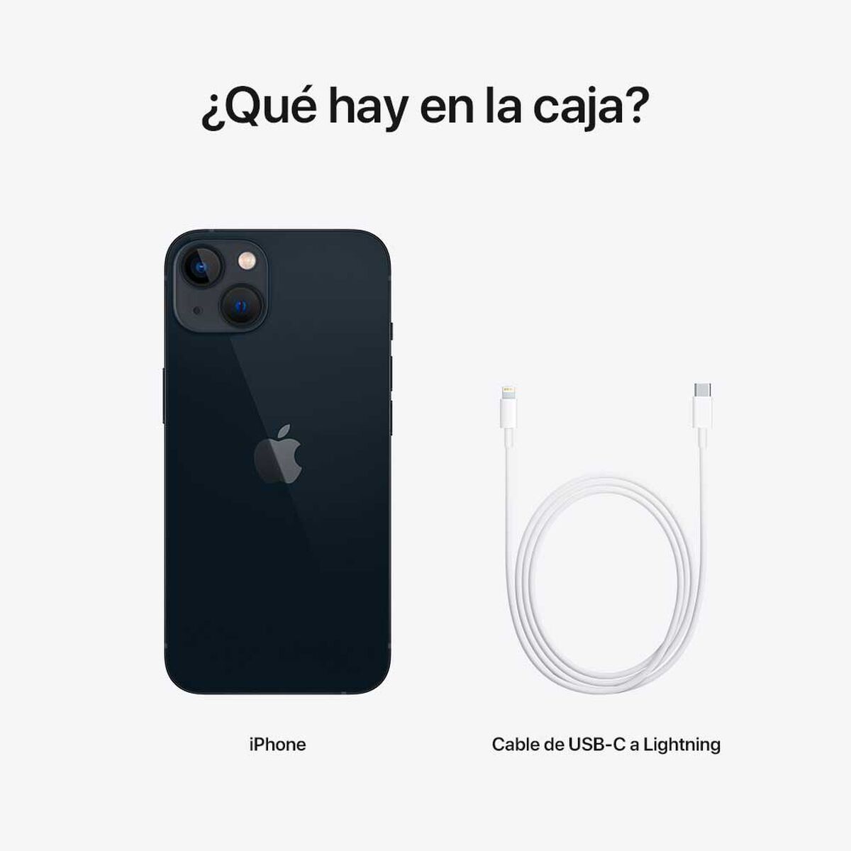 Apple Smartphone iPhone 13 128GB Medianoche 6,1" Liberado