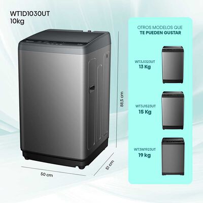 Imagen 2 del producto Lavadora Hisense WT1D1030UT 10KG