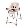 Silla de Comer Multiposiciones Plegable Dorada Lubabycas