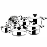 Batería de Acero Inoxidable Magefesa Natura 12 Piezas