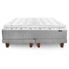 Juegos de Dormitorio Cama Europea Cannon Hybrid Cotton 2 Plazas + 2 Almohadas + 1 Topper