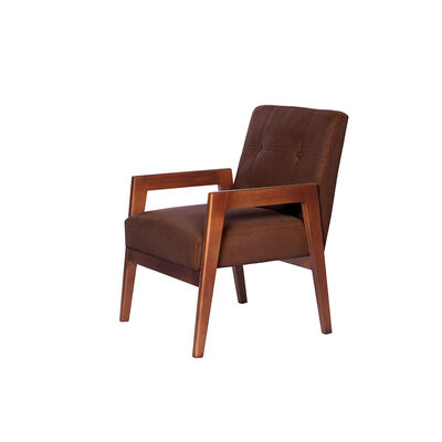 Imagen 2 del producto Sitial Latam Home Munich Tela 1 Cuerpo Chocolate