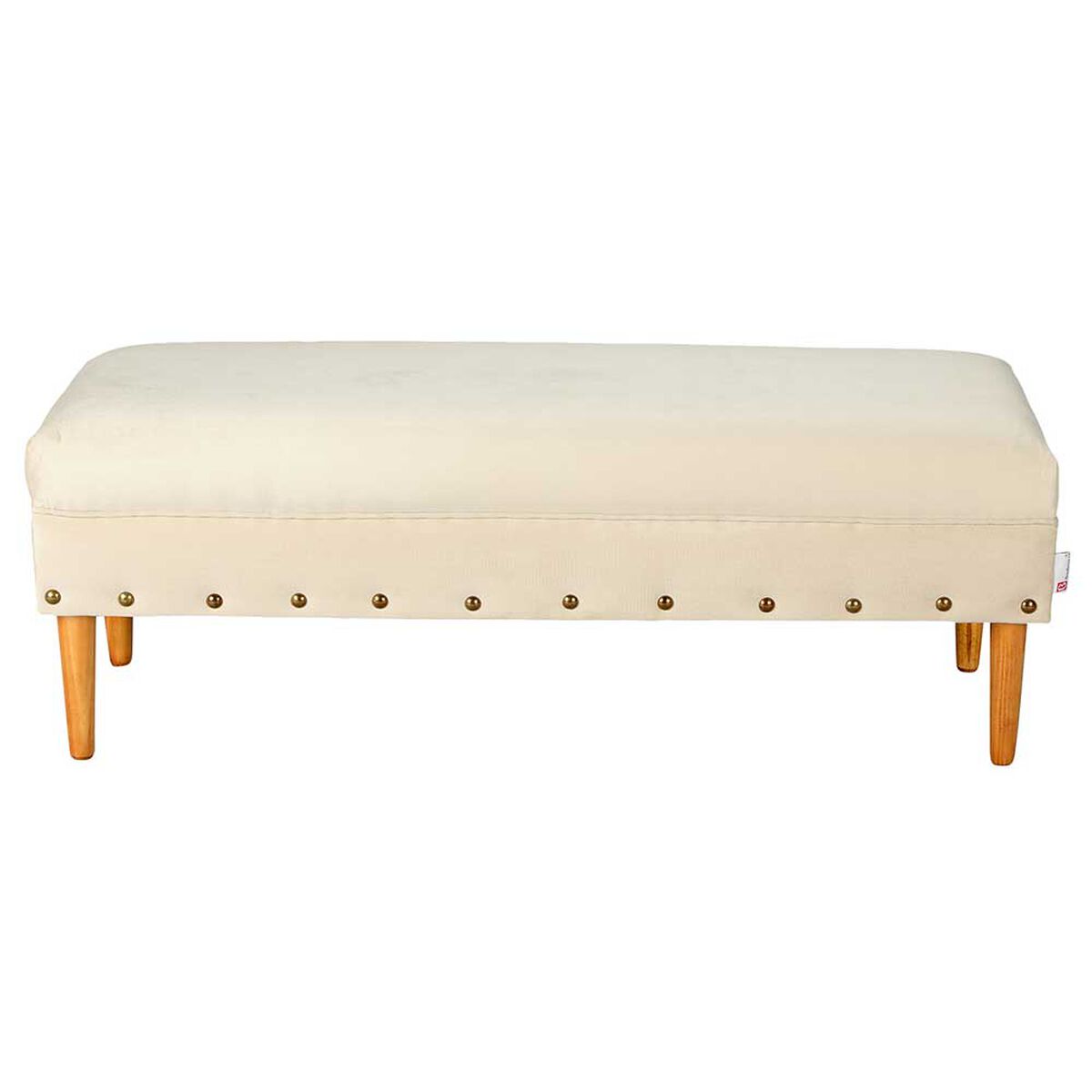 Banqueta Bodevir Provenza Tacha Felpa 04 Beige 