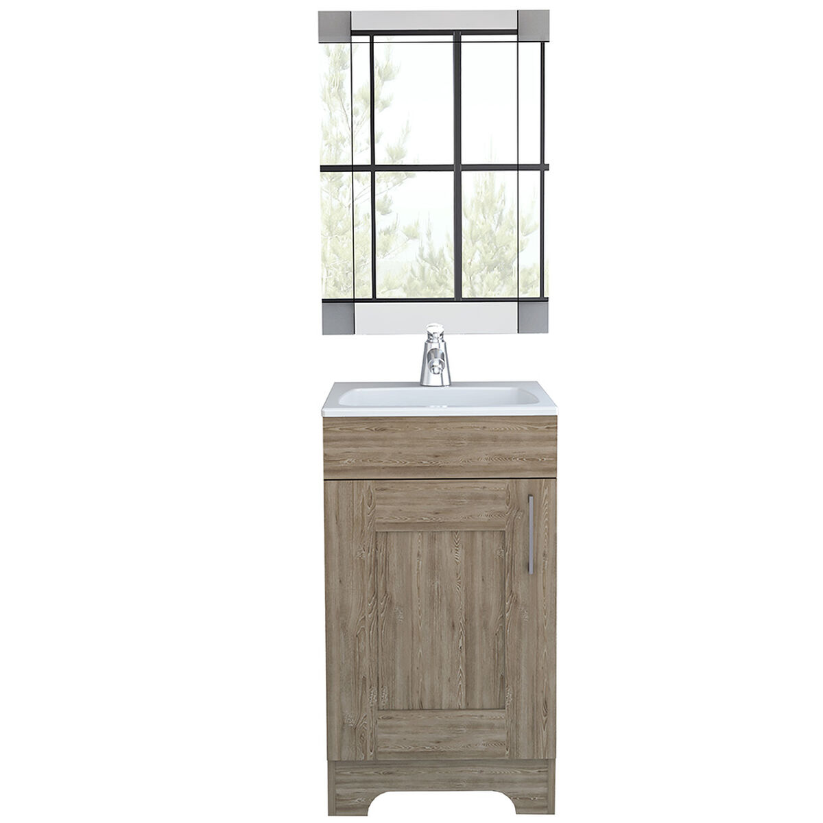Mueble de Lavamanos + Espejo TuHome Barcelona