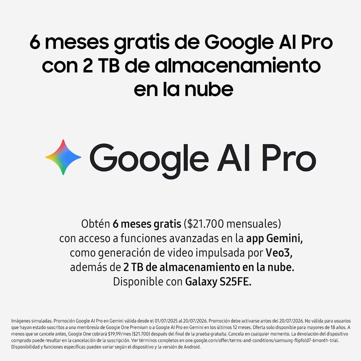 Samsung Galaxy S25 FE 128GB Negro Intenso