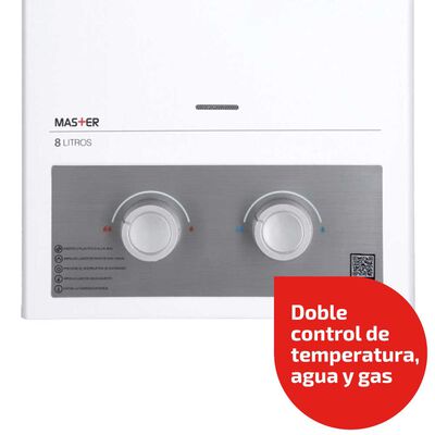 Imagen 2 del producto Calefont 8 litros Gas licuado Tiro natural Splendid