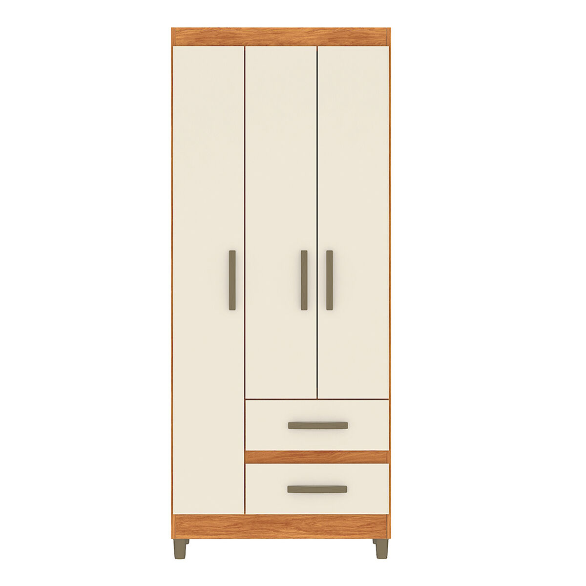 Clóset Vekkahome Porto 3 Puertas 2 Cajones Blanco