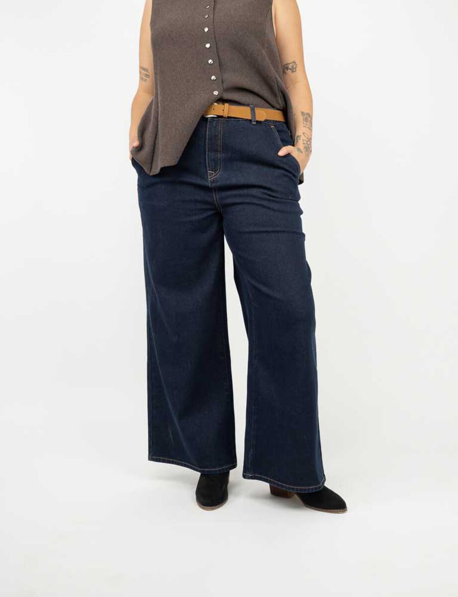 Jeans Wide Leg Mujer Extralindas