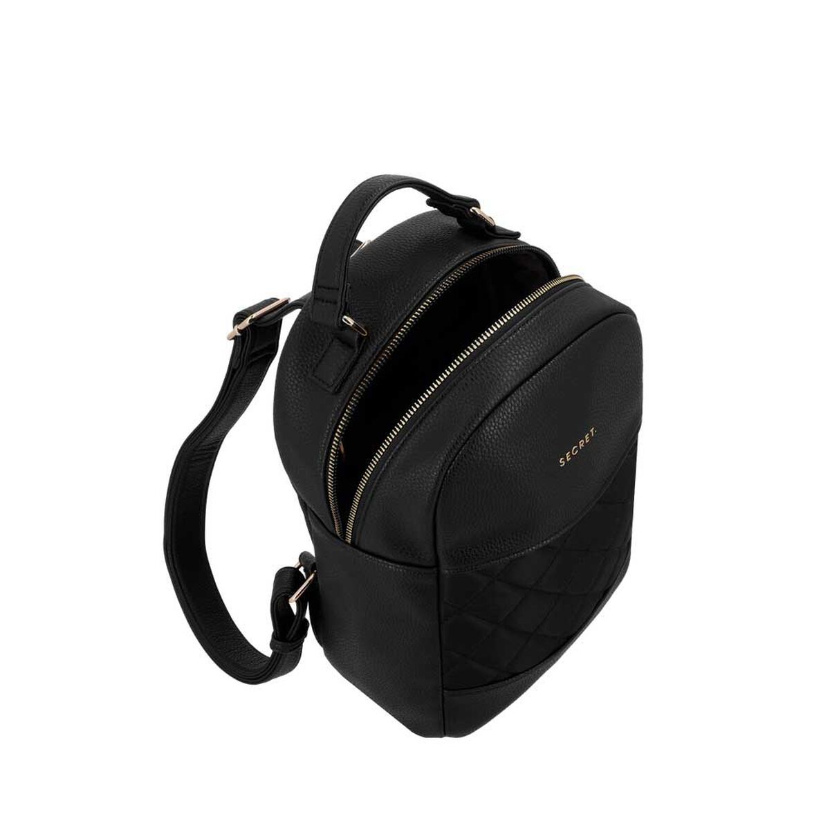 Mochila de Mujer Secret Aspen SC7 Mediana Negra