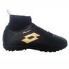Zapatilla Baby Fútbol Niño Lotto Solista Sock TF BK/GO Jr