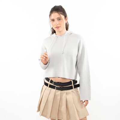 Sweater Crop Mujer Icono