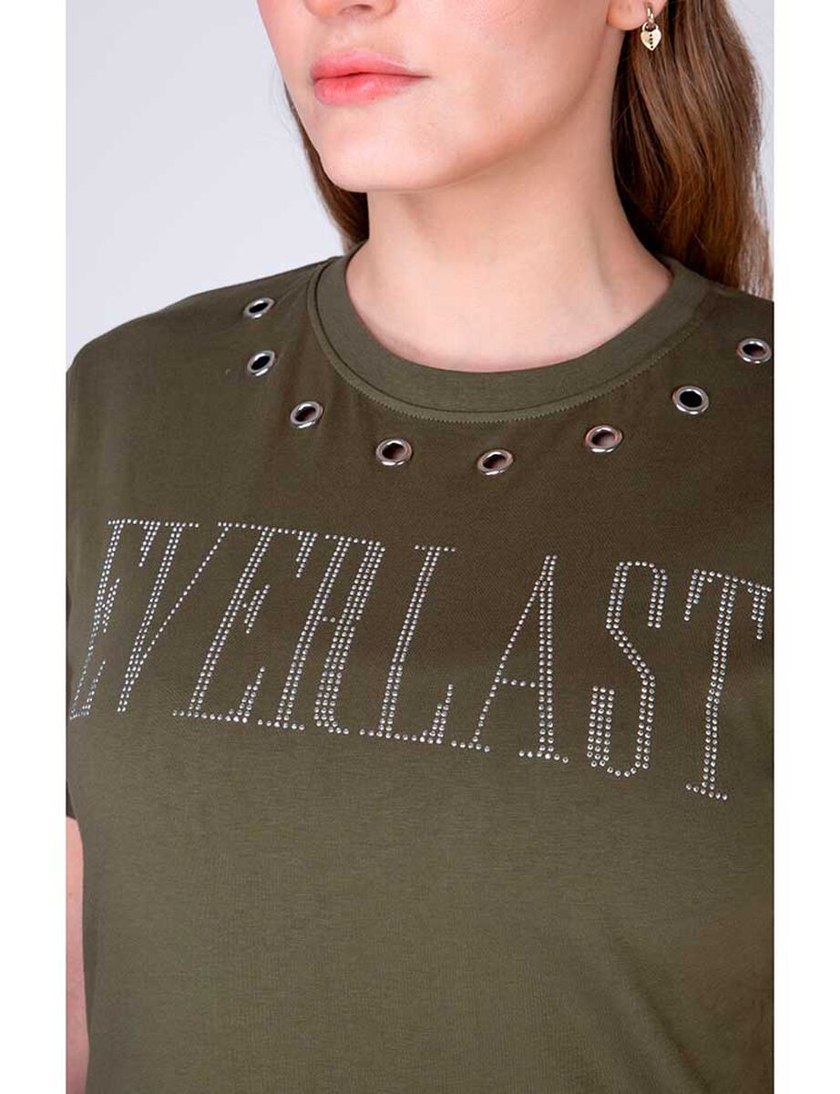 Polera Manga Corta Mujer Casual Sport Everlast