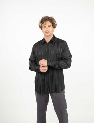 Imagen 1 del producto Camisa Manga Larga Hombre Zibel Negro
