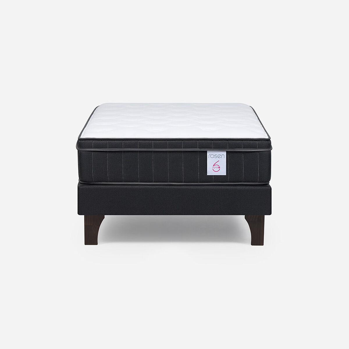 Cama Europea Rosen 1 Plaza New Style 6 Plus