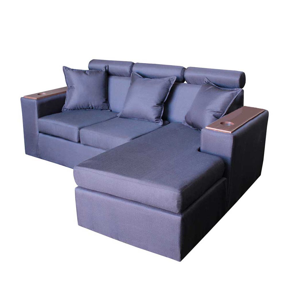 Modular Dise&ntilde;o A&M Home Heytan 2 Cuerpos Gris Oscuro