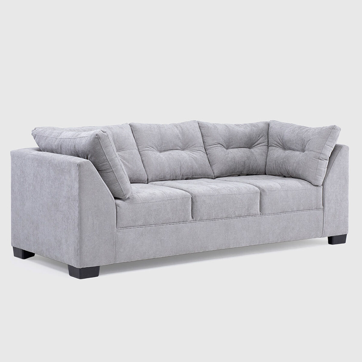 Sof&aacute; Muebles MPR Edimburgo 3 Cuerpos Gris Claro