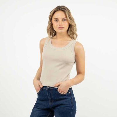 Polera Sin Mangas Mujer Icono