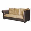 Sofá Seccional Diseño A&M Home Emma Derecho 5 Cuerpos Beige