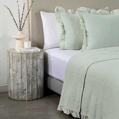 Imagen 2 del producto Quilt Royal Supreme King Ruffle Sage