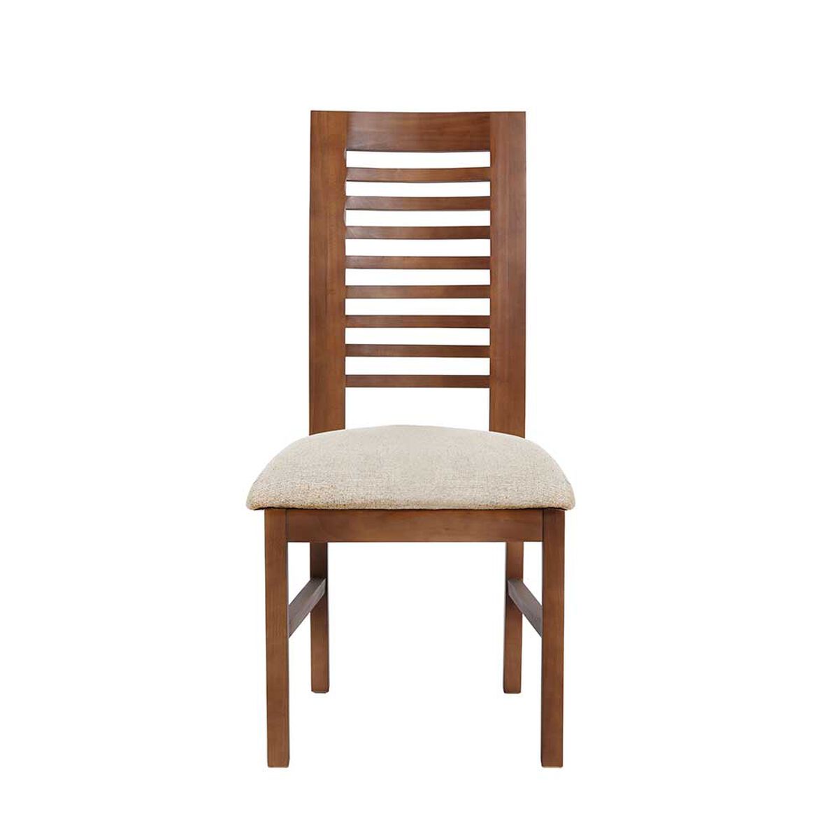 Juego de Comedor Latam Home Pamplona Girona 6 Sillas Cuero Caf&eacute; Moro