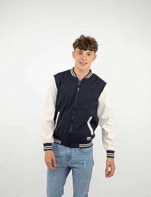 Imagen 1 del producto Chaqueta Bomber Hombre Icono Azul
