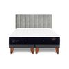 Cama Europea CIC Base Dividida 2 Plazas Premium + Respaldo Sile