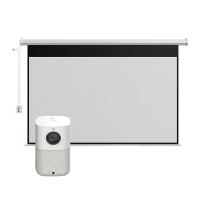 Kit Levo Proyector Led Infinity  + Telón Electrico 100"