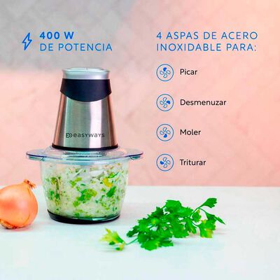Imagen 2 del producto Picador Easyways Picadora Power Cutter 1,2 lts.
