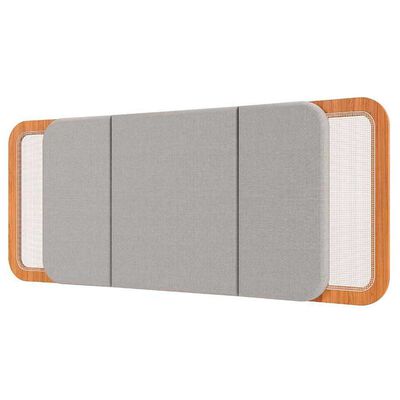 Imagen 1 del producto Respaldo Roca 2 Plazas Alturas Gris Canela